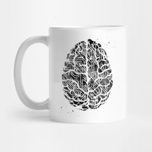 Circuit Brain Mug